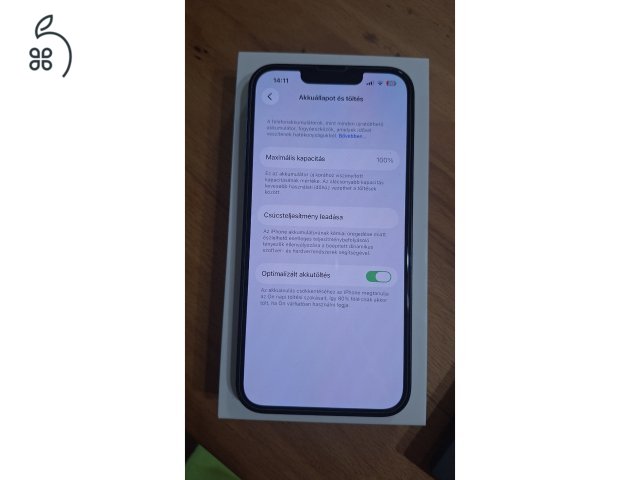 Újszerű Iphone 13/128GB black