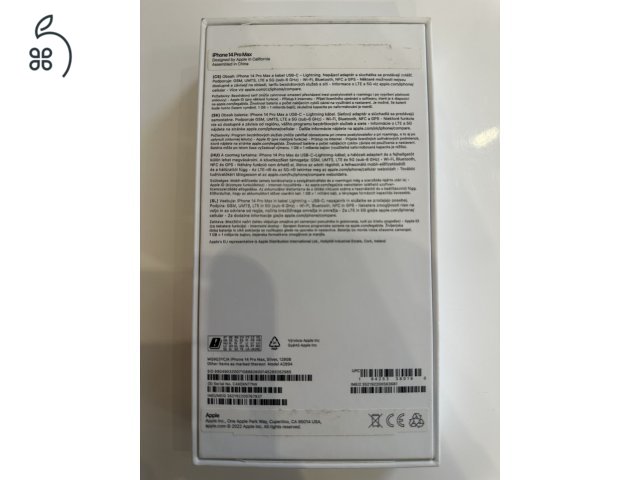 iPhone 14 Pro Max - 128 gb, fehér