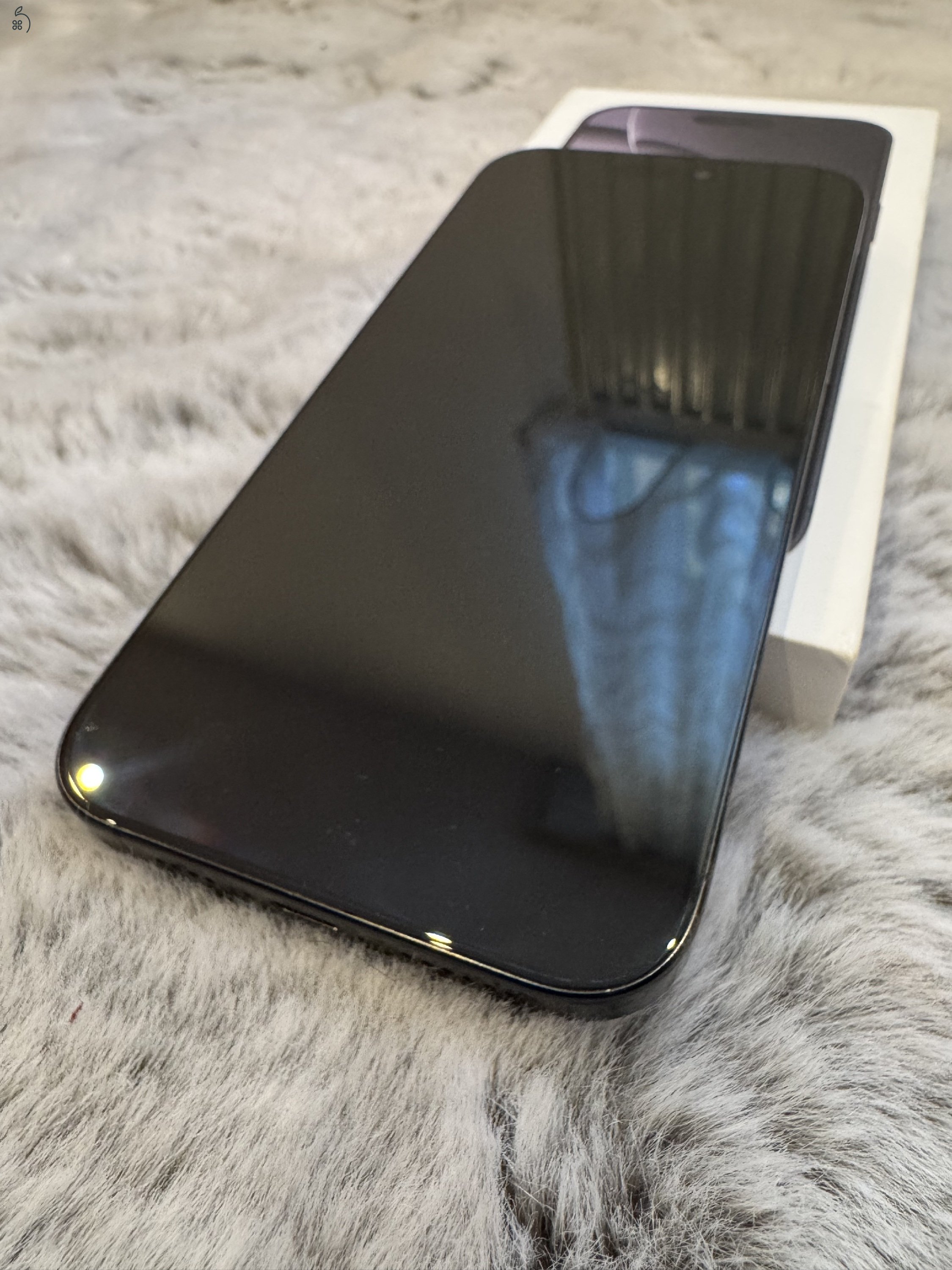 Apple iPhone 16 Pro Max 512GB Fekete Titán Független / 90% Akku / Gyári Állapot