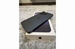 Apple iPhone 16 Pro Max 512GB Fekete Titán Független / 90% Akku / Gyári Állapot