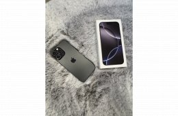 Apple iPhone 16 Pro Max 512GB Fekete Titán Független / 90% Akku / Gyári Állapot