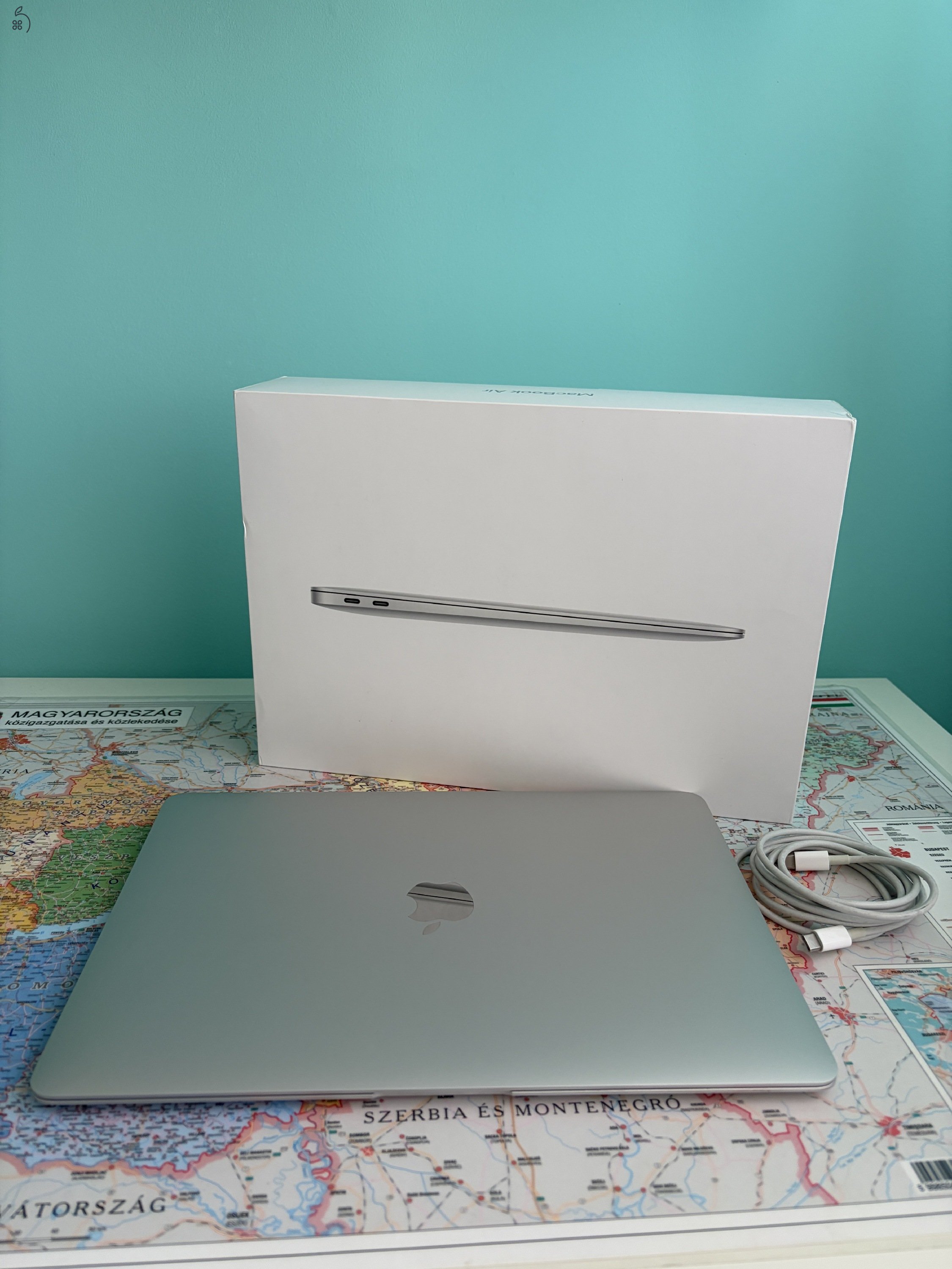 Eladó Apple MacBook Air Retina 13” (2018) – 8 GB RAM, 256 GB, ezüst