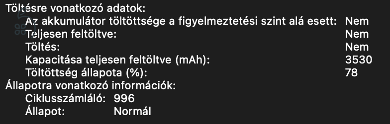 Eladó Apple MacBook Air Retina 13” (2018) – 8 GB RAM, 256 GB, ezüst