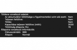 Eladó Apple MacBook Air Retina 13” (2018) – 8 GB RAM, 256 GB, ezüst