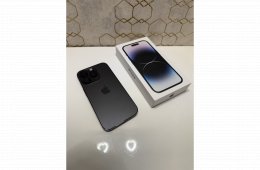 iPhone 14 Pro 128 GB, fekete, dobozàval