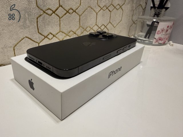 iPhone 14 Pro 128 GB, fekete, dobozàval