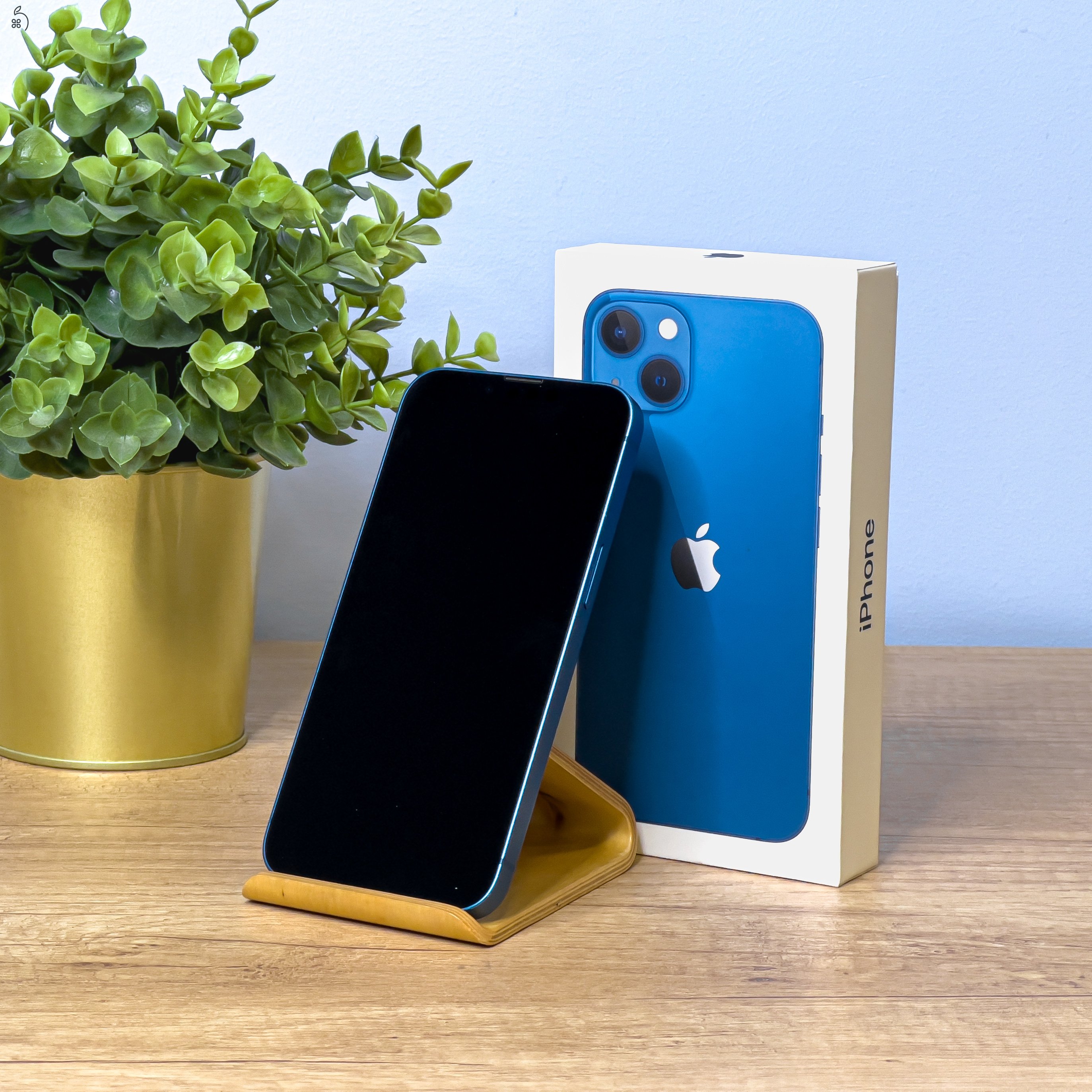 MacSzerez.com / iPhone 13 Mini / 128GB / Kék / Kártyafüggetlen / Garancia!