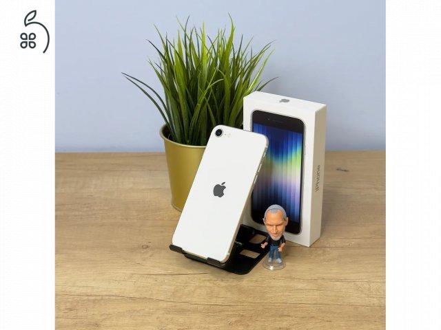 MacSzerez.com / iPhone SE3 2022 / 128GB / Csillagfény / Kártyafüggetlen / Garancia!
