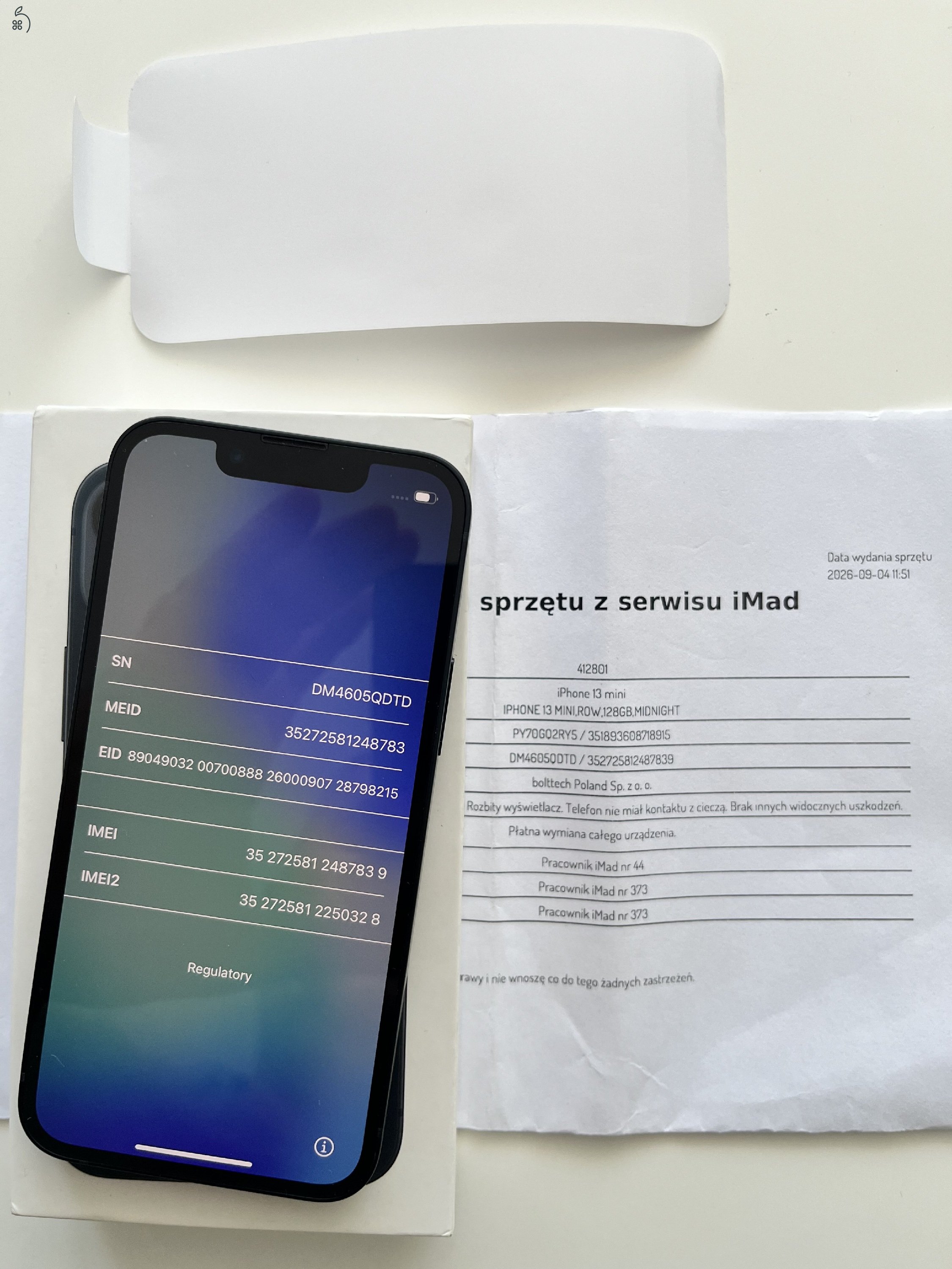 iPhone 13 Mini 128GB Új! Aktiválatlan!