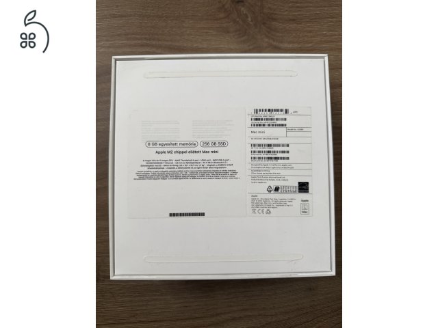 Mac mini m2 + 1tb ssd és hub