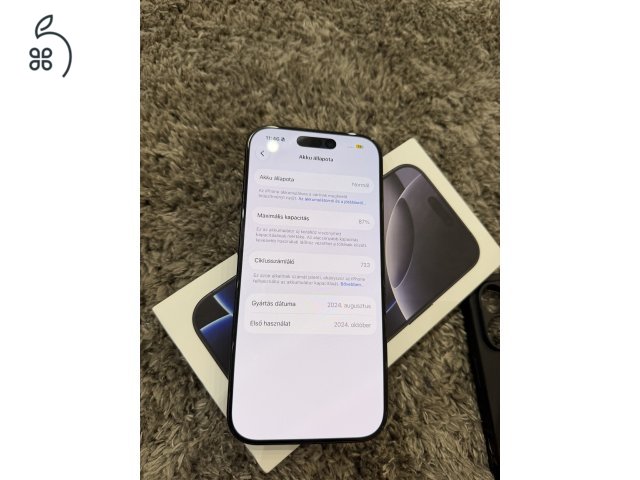 Iphone 16 pro garanciális