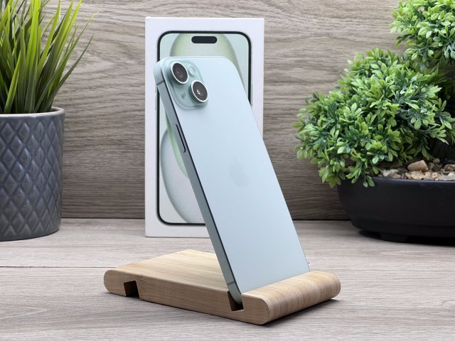 iPhone 15 Plus Green 128GB 2 ÉV Garanciával Számlával