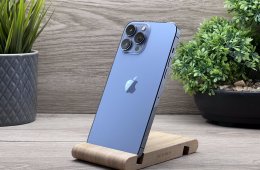 Hibátlan iPhone 13 Pro Max Sierra Blue 128GB 2 ÉV Garanciával Számlával Aksi 100%