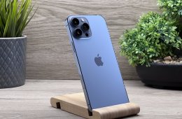 Hibátlan iPhone 13 Pro Max Sierra Blue 128GB 2 ÉV Garanciával Számlával Aksi 100%