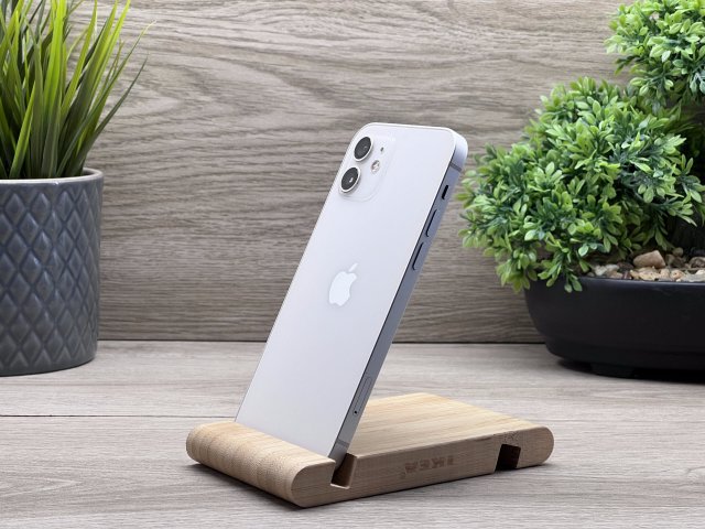 iPhone 12 White 128GB 2 ÉV Garanciával Számlával Aksi 100%
