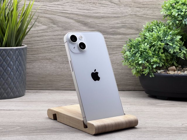 iPhone 13 Starlight 128GB 2 ÉV Garanciával Számlával Aksi 100%