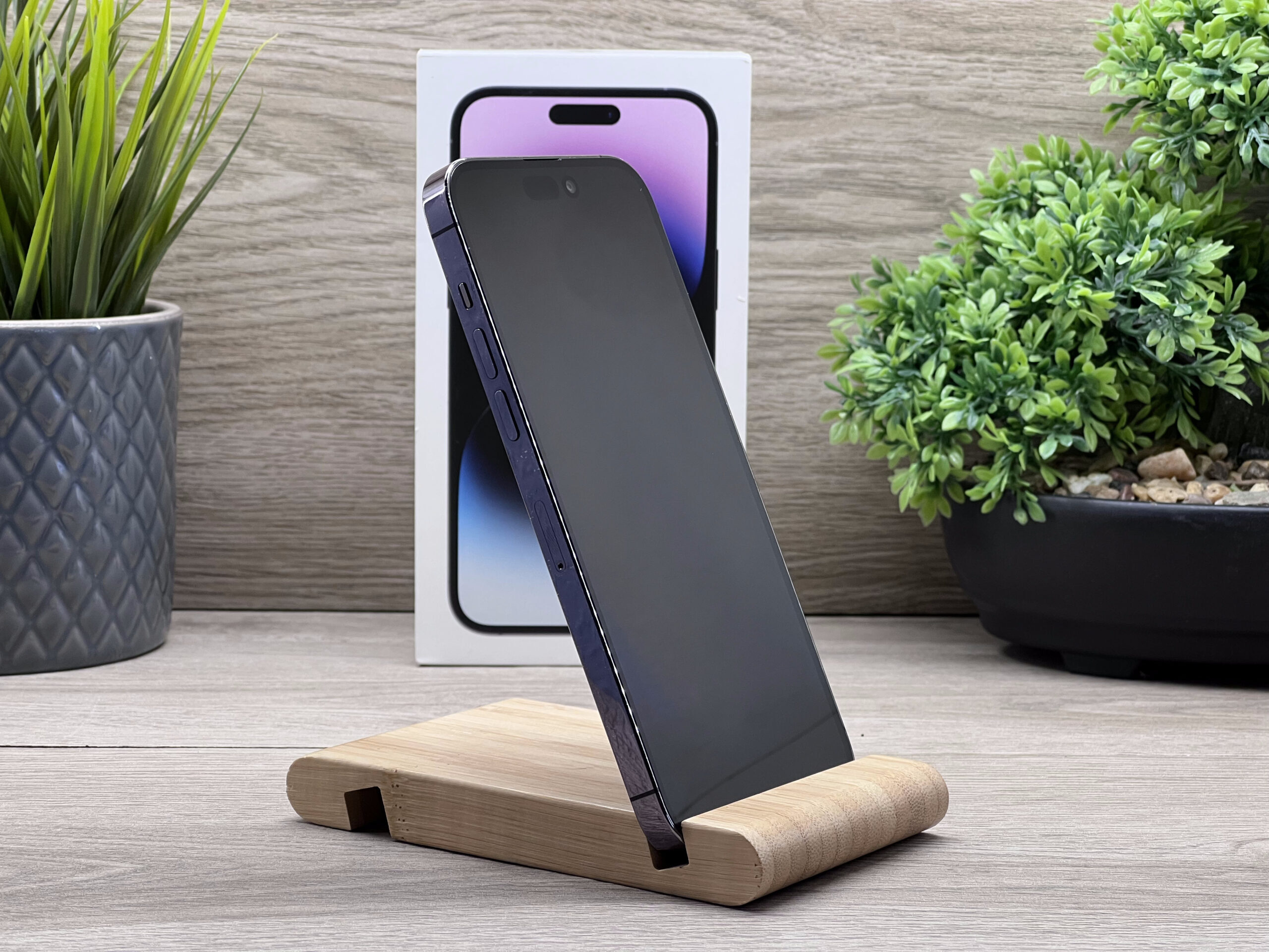 iPhone 14 Pro Max Deep Purple 256GB 2 ÉV Garanciával Számlával Aksi 100%
