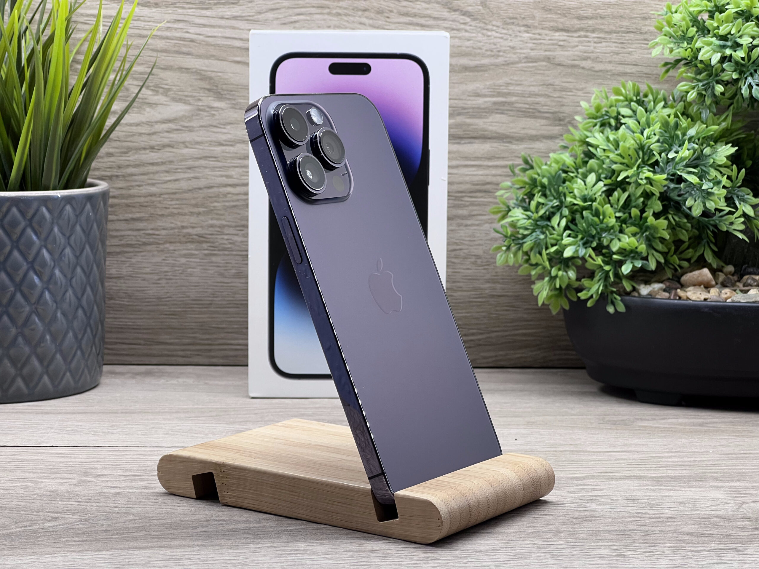iPhone 14 Pro Max Deep Purple 256GB 2 ÉV Garanciával Számlával Aksi 100%