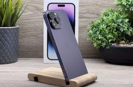 iPhone 14 Pro Max Deep Purple 256GB 2 ÉV Garanciával Számlával Aksi 100%