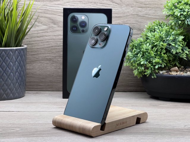 iPhone 13 Pro Max Alpine Green 256GB 2 ÉV Garanciával Számlával