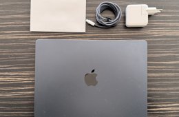 MacBook Air 13,6″ (M2, 2022) – 16 GB RAM / 256 GB SSD – 2025-ben vásárolt, számlával