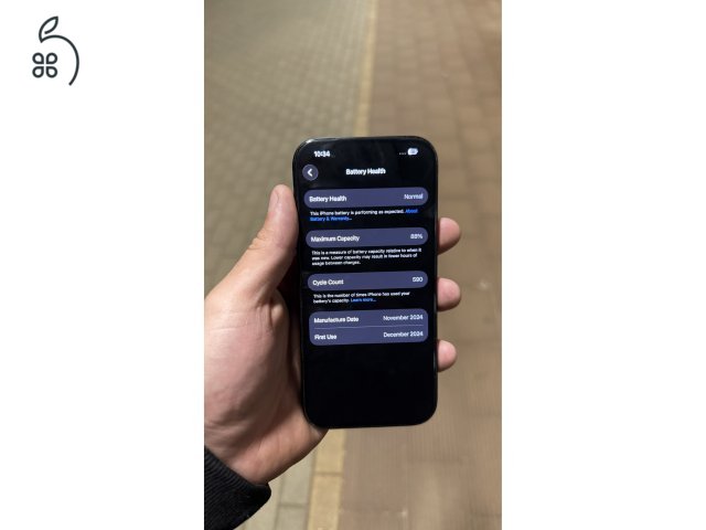 Iphone 16 Pro 512GB 88% Black Titanium Neverlocked