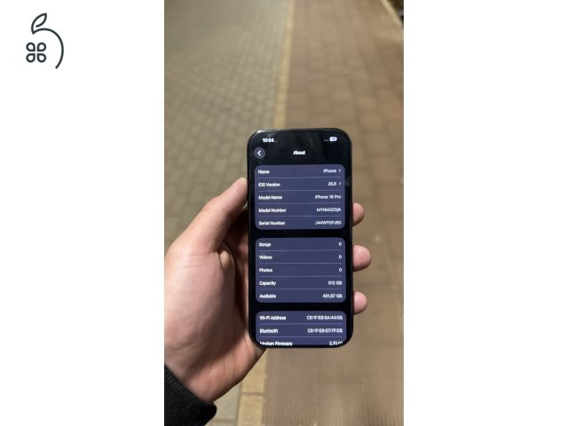 Iphone 16 Pro 512GB 88% Black Titanium Neverlocked
