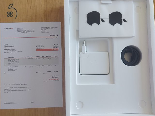 Újszerű Apple Macbook Pro 16,2” eladó