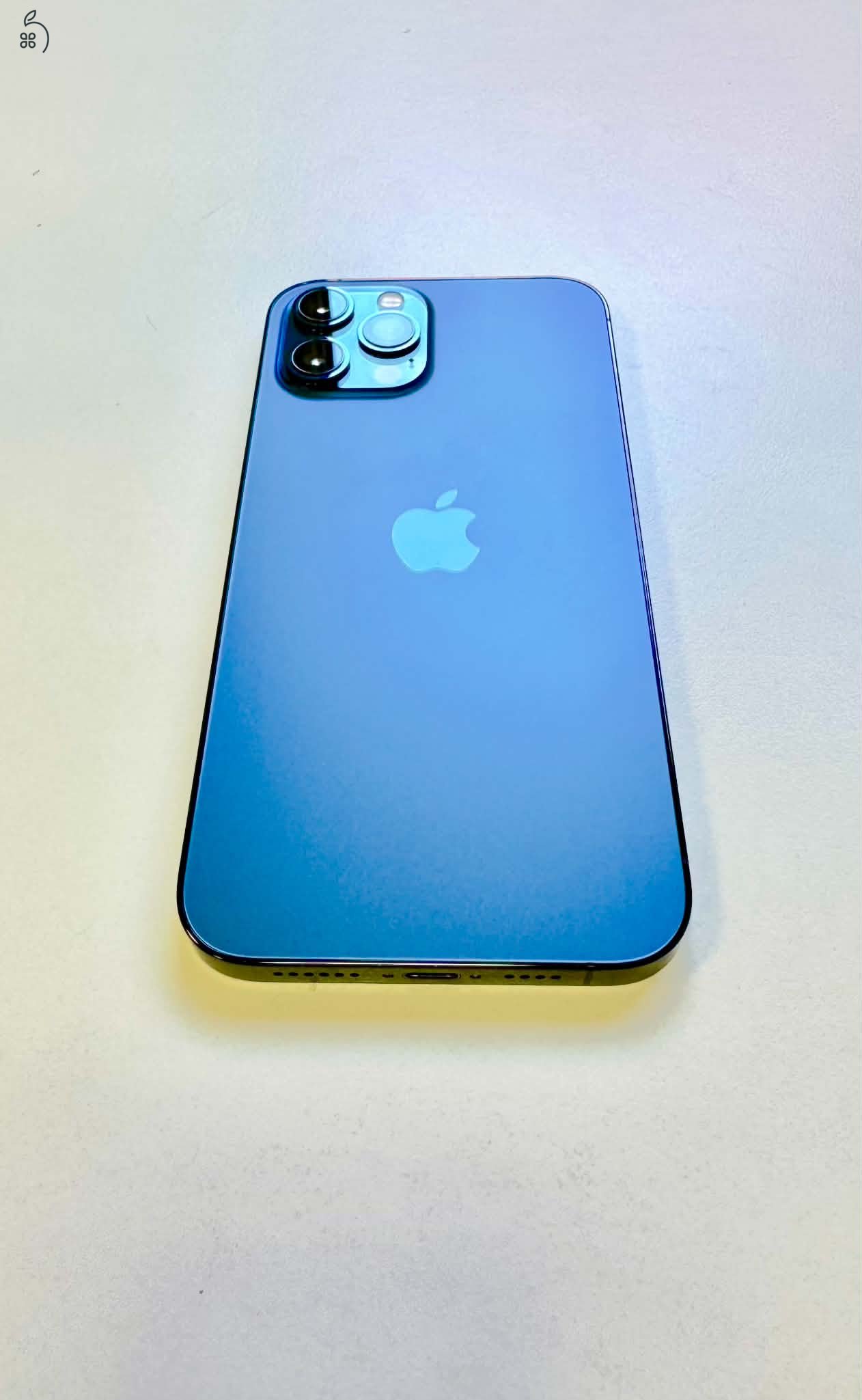 iPhone 12 Pro Max 128 GB Pacific Blue kiválló állapotban