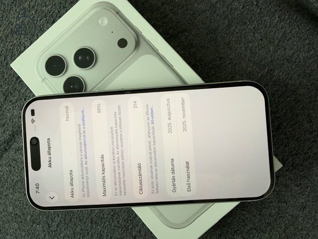 Iphone 17 Pro 256 GB Silver