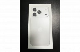 Eladó bontatlan iPhone 18 Pro 1 TB ezüst 