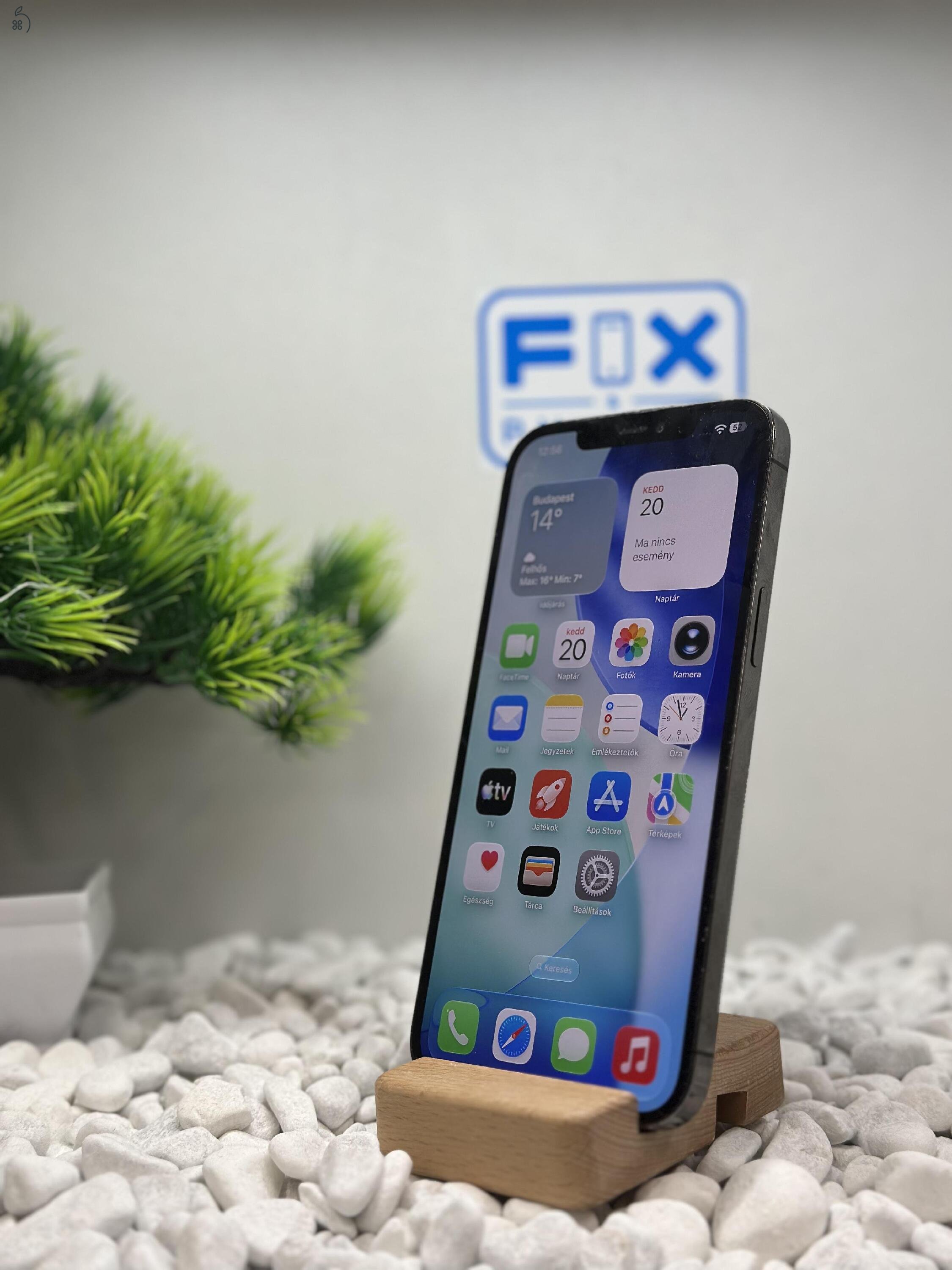 Phone 12 Pro Max 128GB Független 100% akkumulátor Mgkímélt állapot