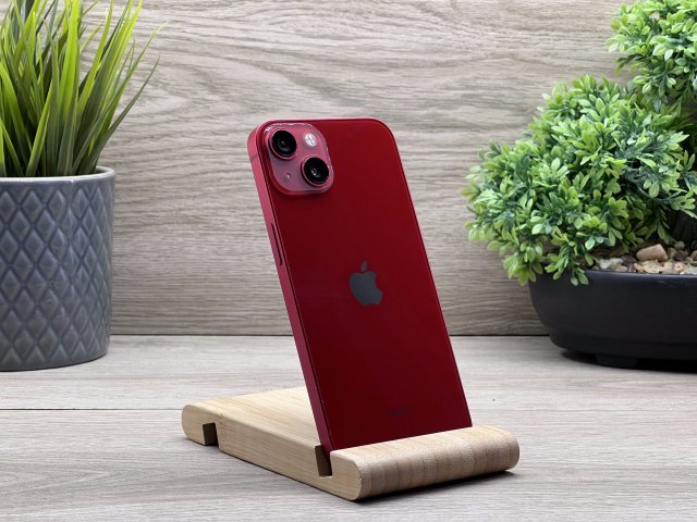 iPhone 13 Red 256GB 2 ÉV Garanciával Számlával Aksi 100%