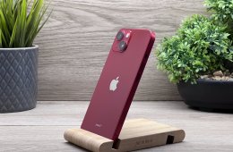 iPhone 13 Red 256GB 2 ÉV Garanciával Számlával Aksi 100%