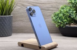 iPhone 13 Pro Max Sierra Blue 128GB 2 ÉV Garanciával Számlával Aksi 100%