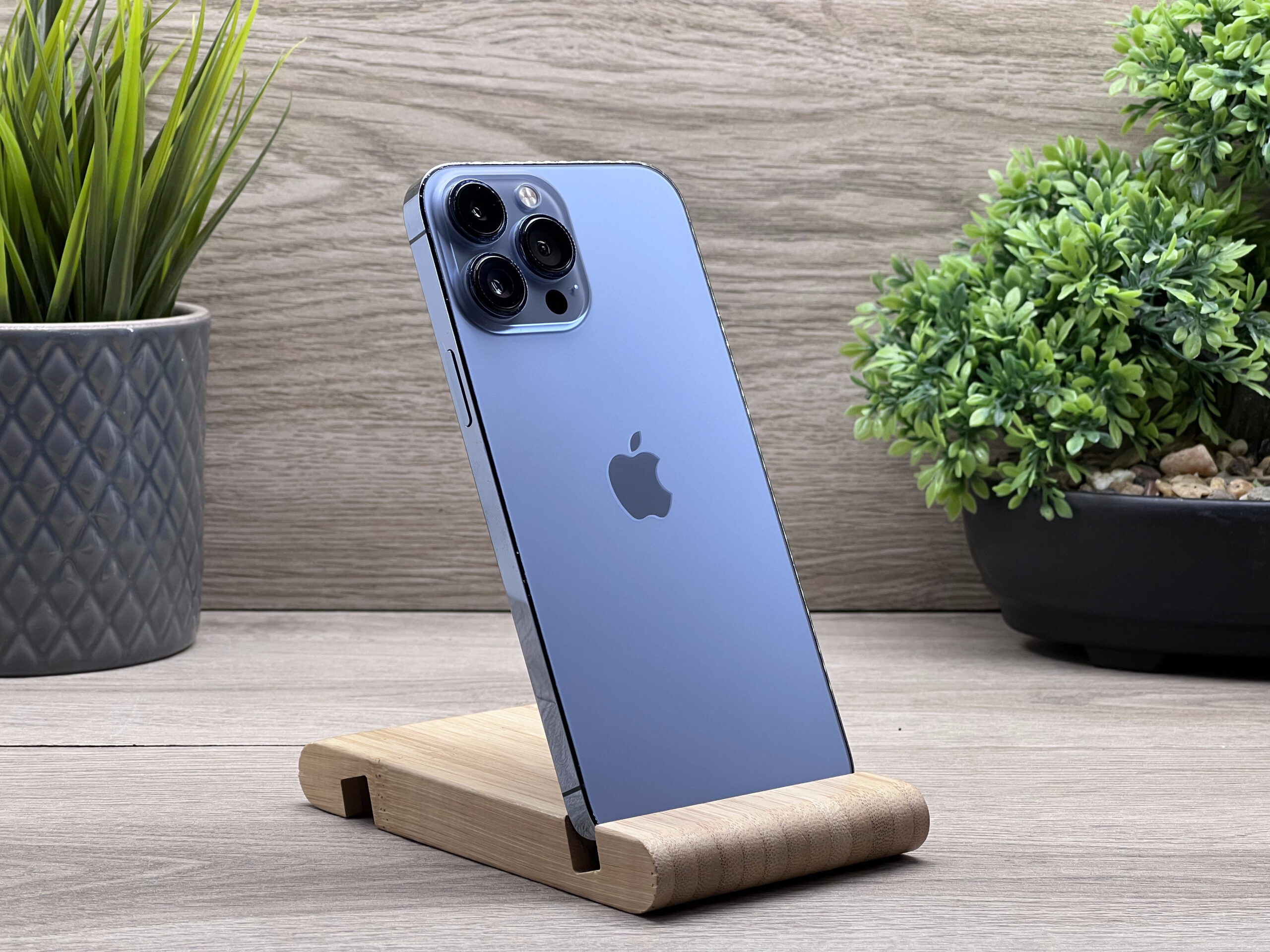 iPhone 13 Pro Max Sierra Blue 128GB 2 ÉV Garanciával Számlával Aksi 100%