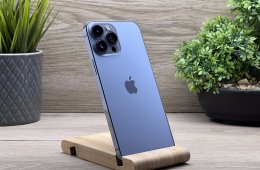iPhone 13 Pro Max Sierra Blue 128GB 2 ÉV Garanciával Számlával Aksi 100%