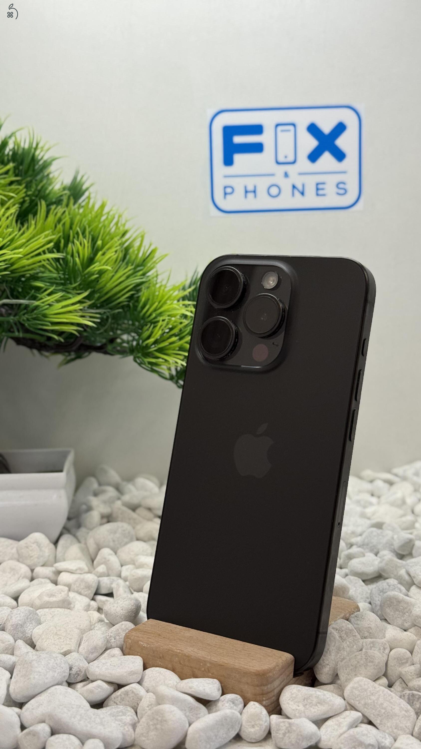 iPhone 15 Pro Max 256GB Független 100% akkumulátor Megkímélt állapot