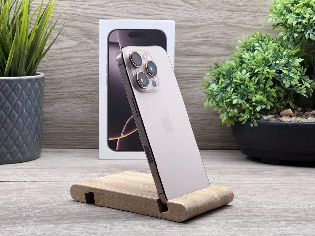 iPhone 16 Pro Desert Titanium 256GB 2 ÉV Garanciával Számlával