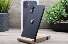 Hibátlan iPhone 16 Plus Black 128GB 2 ÉV Garanciával Számlával