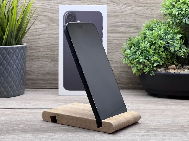 Hibátlan iPhone 16 Plus Black 128GB 2 ÉV Garanciával Számlával
