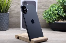 Hibátlan iPhone 16 Plus Black 128GB 2 ÉV Garanciával Számlával