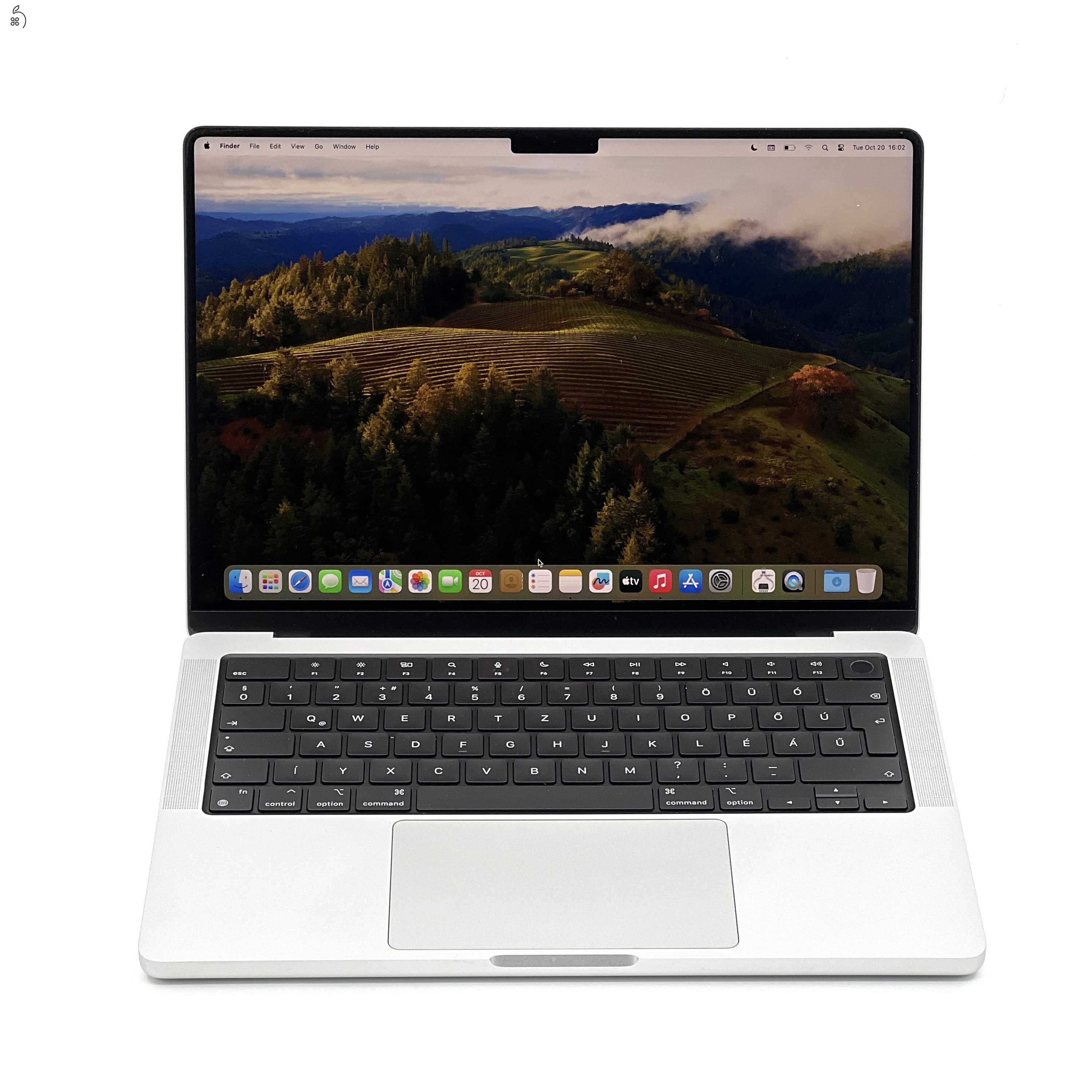 MacBook Pro 14″ 2021, M1 Pro 8 core, 16 GB RAM, 14 core GPU, 512 GB SSD, Silver 27% Áfa 0644AB