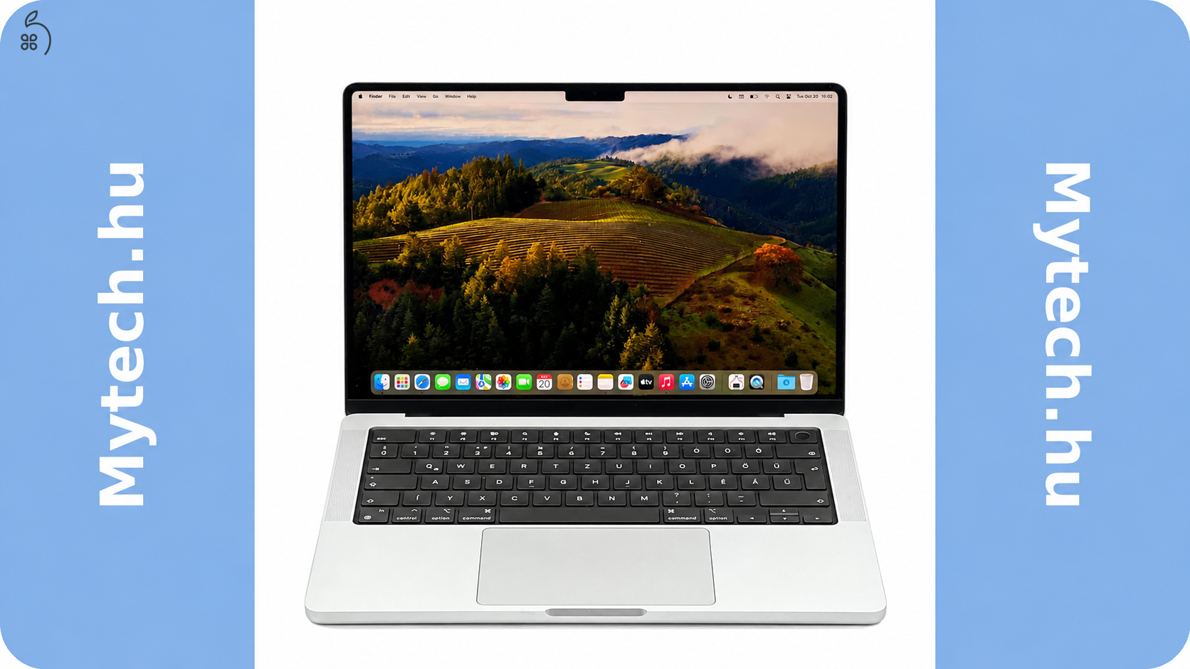 MacBook Pro 14″ 2021, M1 Pro 8 core, 16 GB RAM, 14 core GPU, 512 GB SSD, Silver 27% Áfa 0644AB