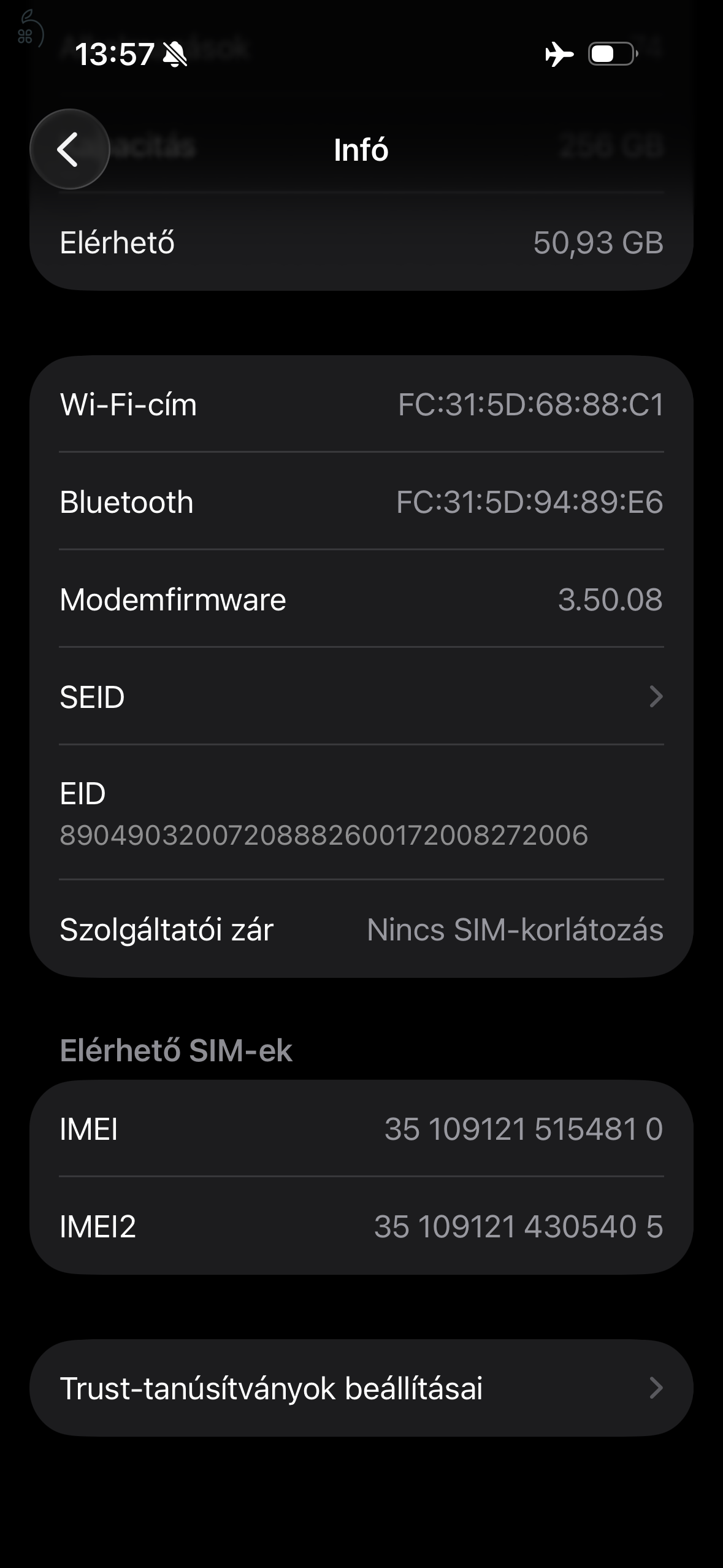 iPhone 15 Pro 256GB natúr titán