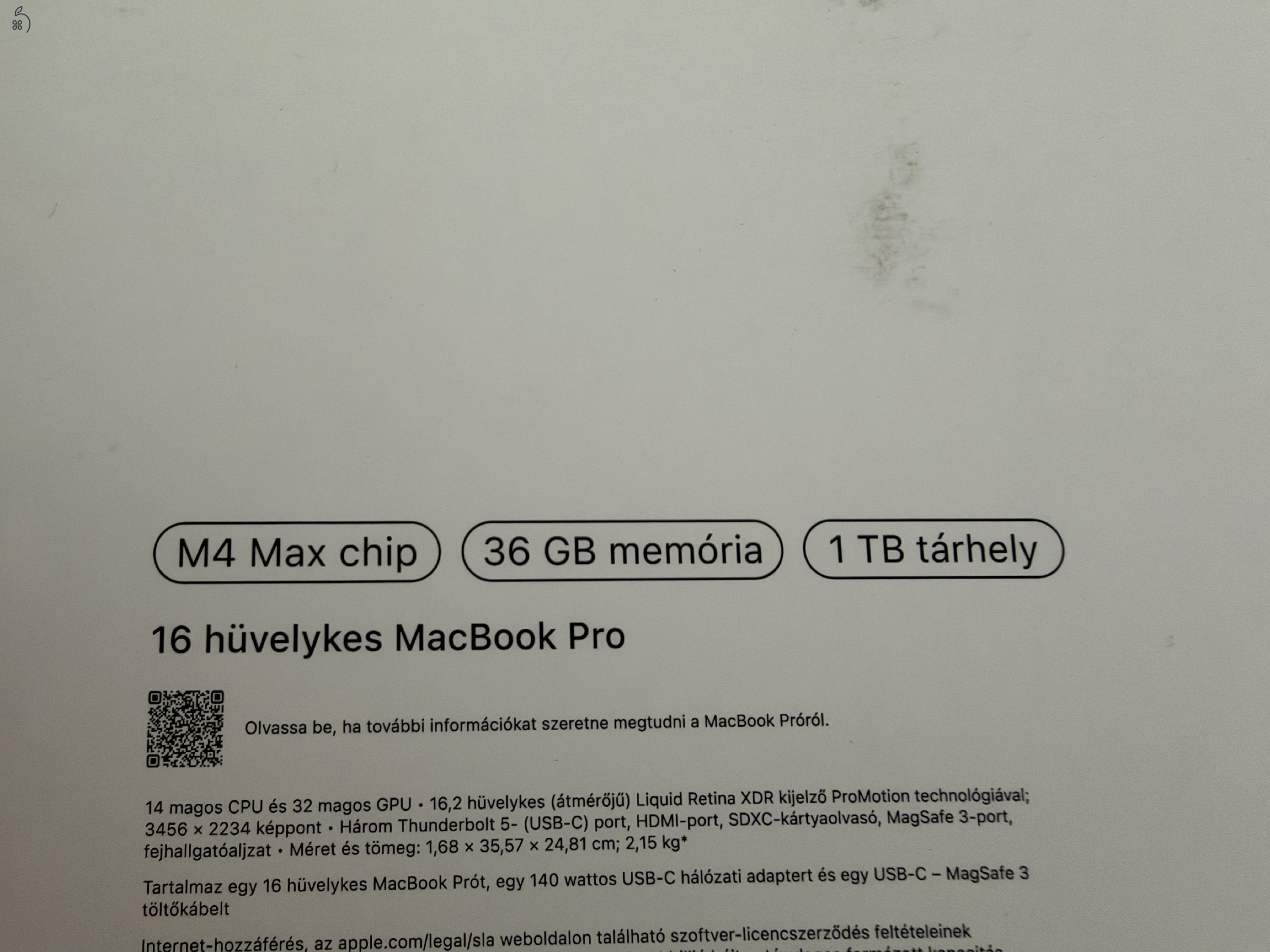 Macbook M4 Max 16
