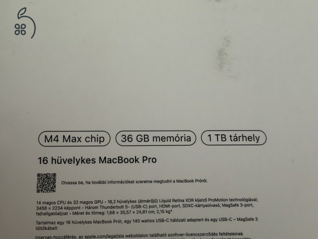 Macbook M4 Max 16