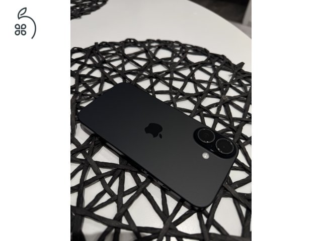 Eladó iPhone 16 128 GB fekete színben