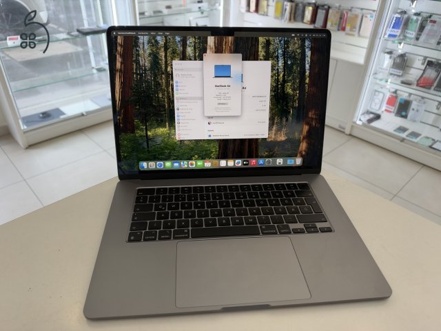 MacBook Air M3 15 8GB/256ssd/Hibátlan/1 hónap gar./Akku 99%/p5074