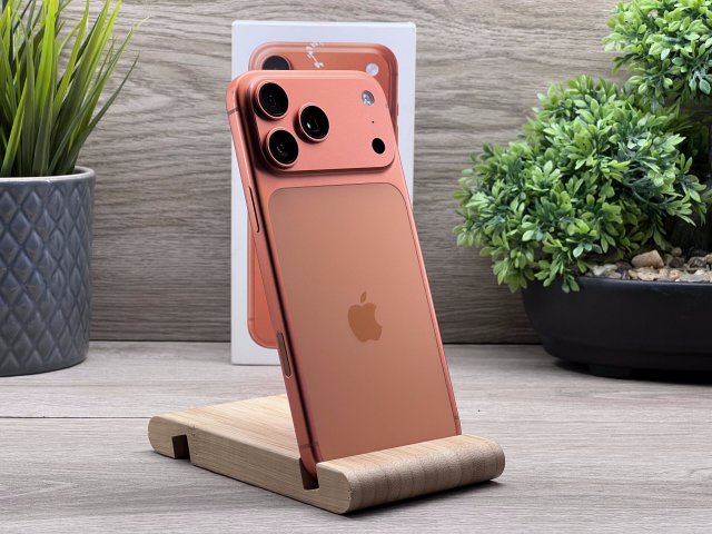iPhone 17 Pro Max Cosmic Orange 256GB 2 ÉV Garanciával Számlával
